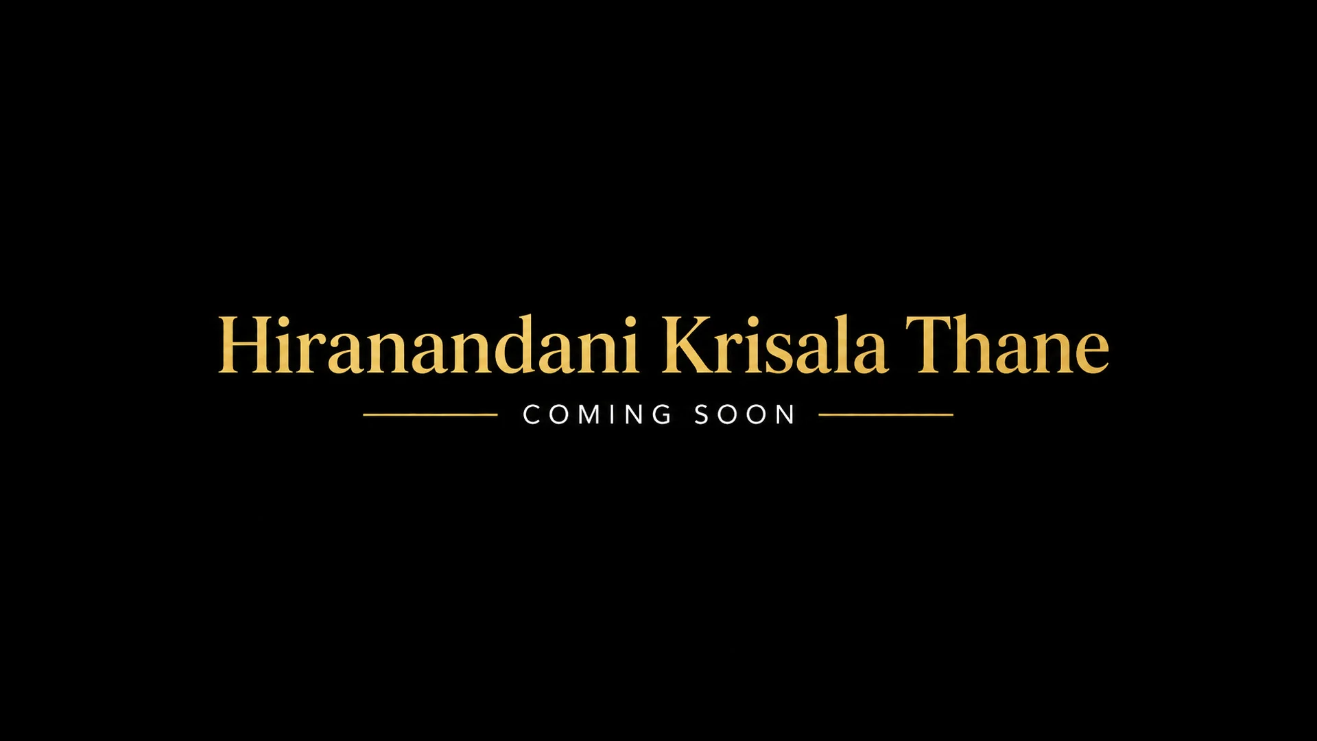 Hiranandani Krisala Thane Premium Amenities